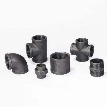 Black Galvanized Pipe Fittings for Construction
