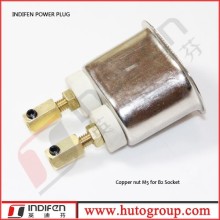 INDIFEN B2 3 pin socket electrical socket power socket ceramic electrical socket