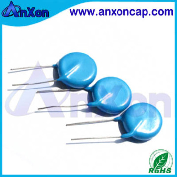 15KV 2000PF High voltage lead disc ceramic capacitor