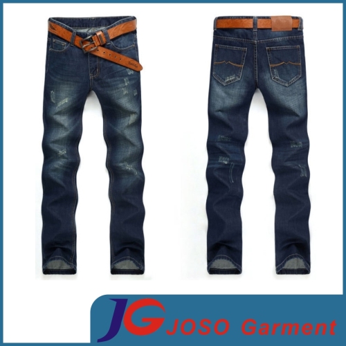 Factory Wholesale Men's Fashion Trousers Denim Pants (JC3254)
