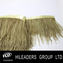 Hot Sale Two Layer Dye Color Ostrich Feather Trimming