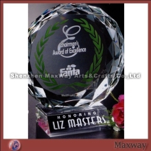 Pure Round Crystal Sundance Award