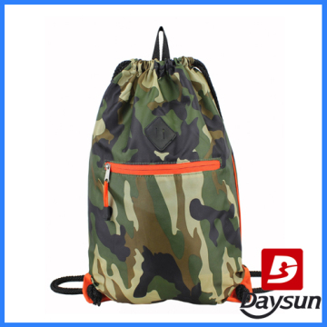 Camo Sling Drawstring bag Backpack