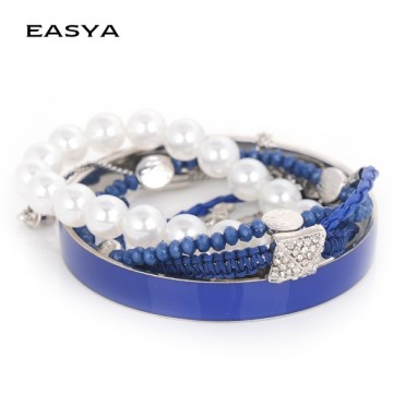 2015 Beaded Hand-woven Rope Bangle alloy Drip
