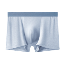 Ice Silk Men's Boxer Briefs - Solid Slim Underwear