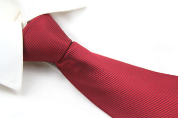 Solid Red Necktie SSP-103