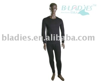 Bamboo fiber clothes Men's thermal wear Breathable Soft and Warmth