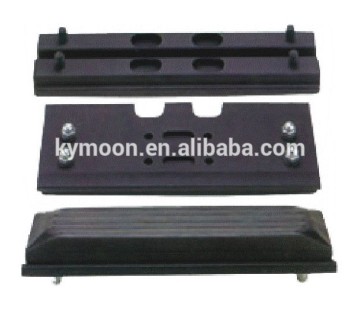 Rubber pad, track pad, Rubber track Shoe, excavator parts rubber track shoe