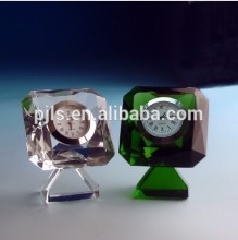 Personalize Crystal Clock/business Souvenir