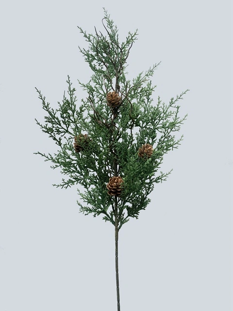 PE Plastic Cypress Pine Artificial Plant for Christmas Decoration with SGS Certificate (50269)