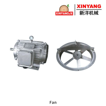 Wood drying equipment accessories fan