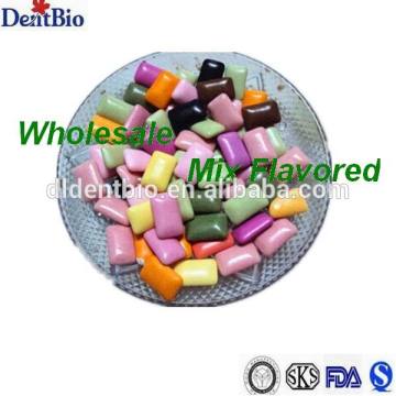 colorful cheap mix flavored wholesale chewing sugar chewing gum