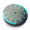 Blue And Black Sport Style Dial For Watch