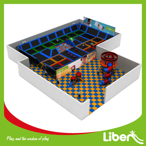 Urban rebounder ground trampoline