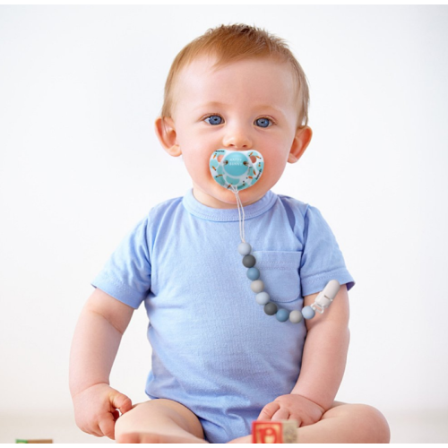 बीपीए फ्री सिलिकॉन बेबी Pacifier क्लिप धारक