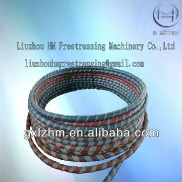 Galvanized steel strand stay cable for bridge