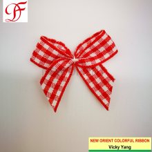 Gingham Ribbon Bow with Best Price Band Cintas Raso Nastri Doppio Fitas Cetim Lint Satin Organza Grosgrain Gift/Wrapping/Garments Accessory Ribbon Bow