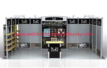 10x20 Trade Show Booth Exhibits , 3x6 Custom Tradeshow Exhibits Display