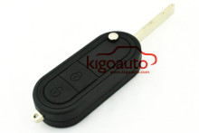 Car Flip remote key shell 2 button for MG3 flip key shell