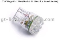 15Leds (Round Surface) Automobile LED Bulbs
