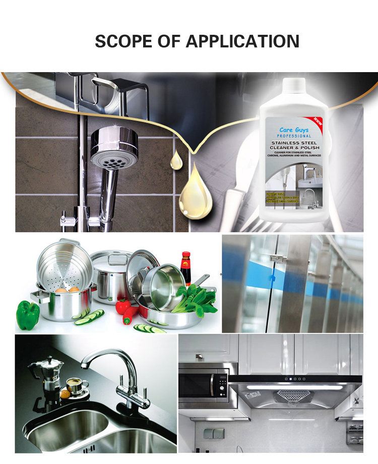 Esmalte de limpiador de acero inoxidable Stainless Steel Cleaner Polish