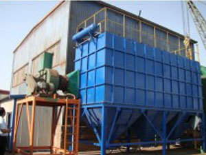 Medium frequency furnace deduster