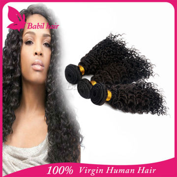 Brazilian Unprocessed 100% Virgin Kinky Curl Remy Hair