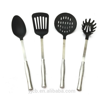 4pcs/set Stainless Steel Nylon Kitchen Utensils Kits
