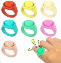 Custom Fidget Spinner Toy Silicone Finger Rings
