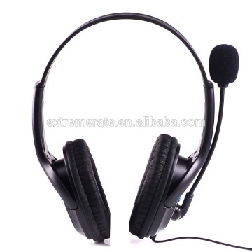 for playstation 4 wired gaming headset, for ps4 one side broadcaster earphone