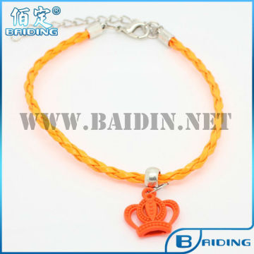 fluorescence cord cheap imperial crown bracelet