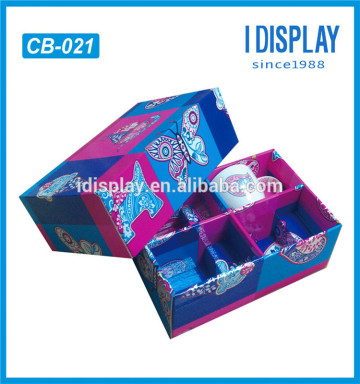 customized tea cup box tea cup storage box tea cup paper gift box