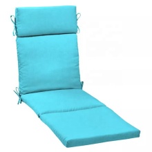 Outdoor Blue Steamer Chaise Lounge Cushion for Patio Furniture Replacement