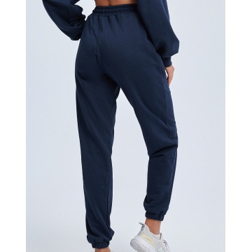 Pantaloni della tuta da jogging slim fit in pile da donna