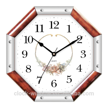 new design Octagon wall clock
