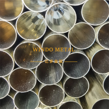 Non-sparking large brass tubing for mining equipment