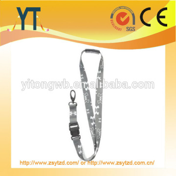 On Sale!!!2017 promotional polyester material keychain lanyard wholesale,Cheap polyester lanyard/lanyard