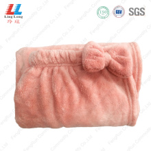 Smooth sightly bowknot bath towel