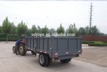 3 ton agricultral tractor dumping trailer