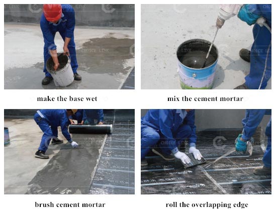 3-03 self adhesive bituminous waterproof membrane