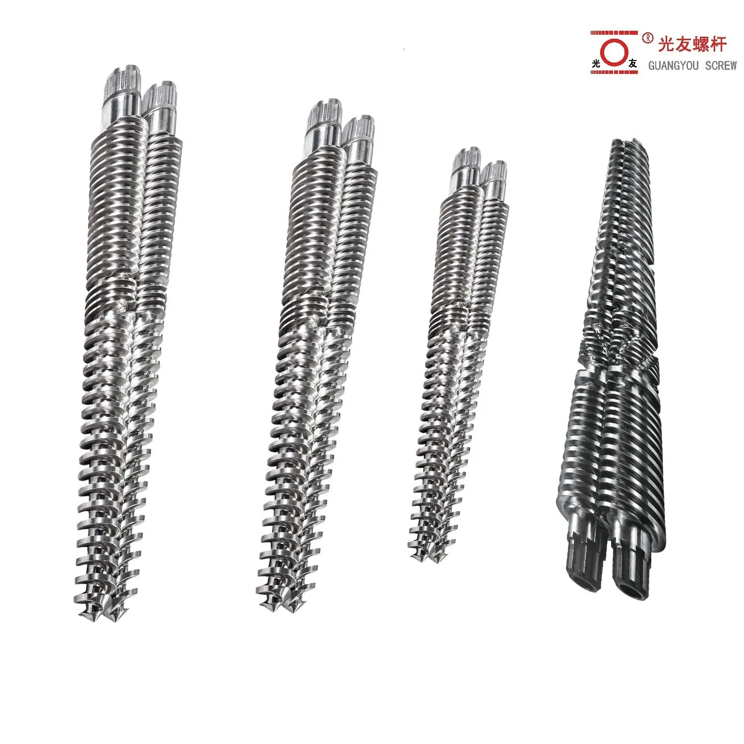 প্যানেল এক্সট্রুডারের জন্য শঙ্কুযুক্ত টুইন স্ক্রু এবং ব্যারেল