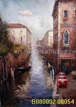 Impression venice oil painting