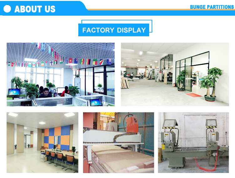 Sliding Doors Accessories Track Roller Movable Soundproof Partition Wall Aluminium Track