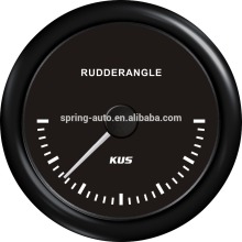 52mm/85mm white/black plastic rudder angle gauge 0-190ohm