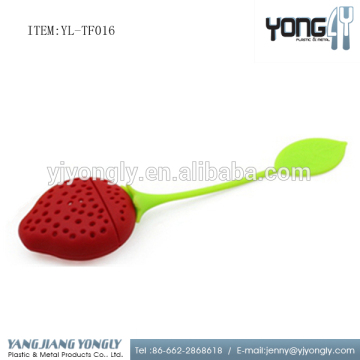 Magic cute strawberry shape the teapot silicone tea infuser
