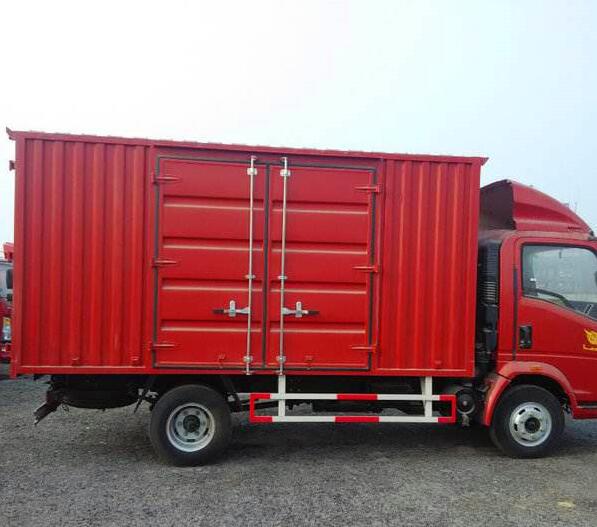 Φορτηγό φορτηγών κόκκινου χρώματος Red Color Van Truck