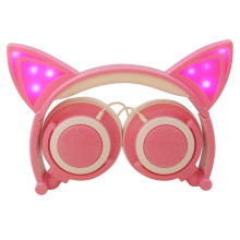 Nuovo arrivo Cuffie con orecchio di gatto con luce a LED