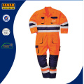 High Vis Yellow Orange protègent les vêtements de sécurité Safety Wear Coverall
