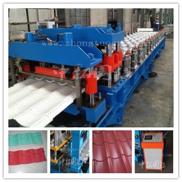 Step Roof Tile Roll Forming Machine