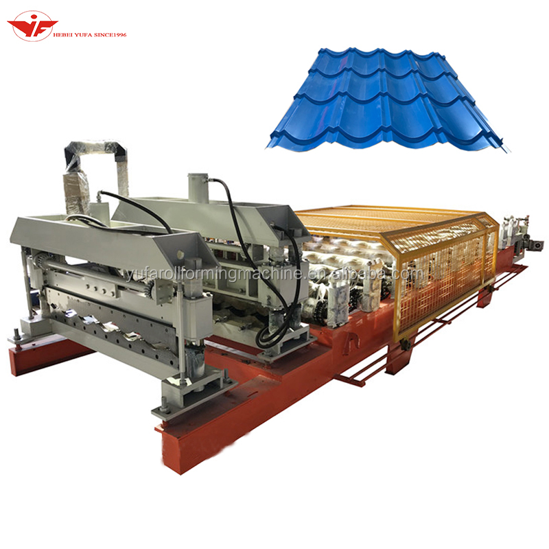 Guinea 828/1035 steel Corrugated Glazed Tile Roofing roll forming machine